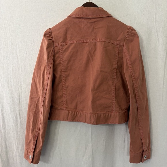 Kate‎ Spade New York Size Small Burnt Pink Jacket 100 Percent Cotton Euc - Picture 6 of 6